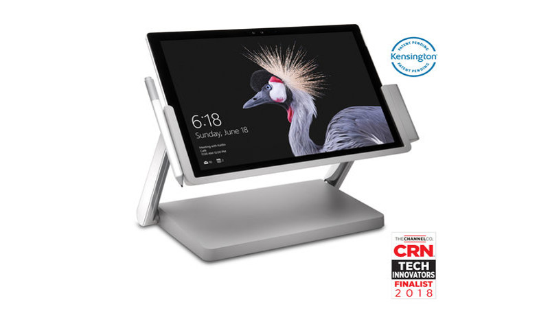 The Surface Pro in the Kensington SD7000 Surface Docking Station
