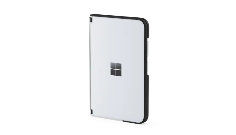 The Surface Duo 2 Bumper obsidian in a general view with the Surface Duo 2