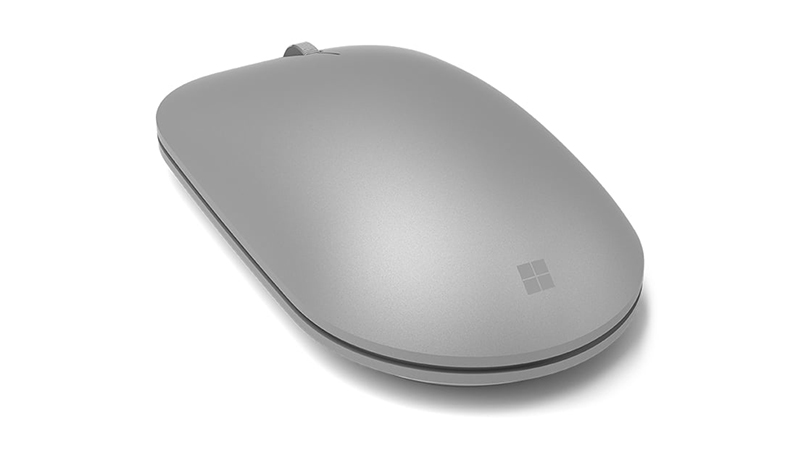 A backside view of the Surface Mouse