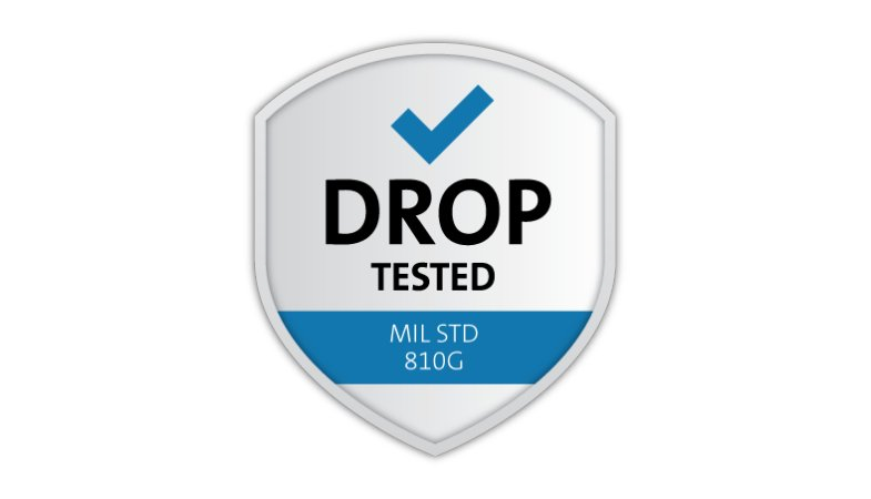 Das Drop Tested Logo für Kensington Produkte