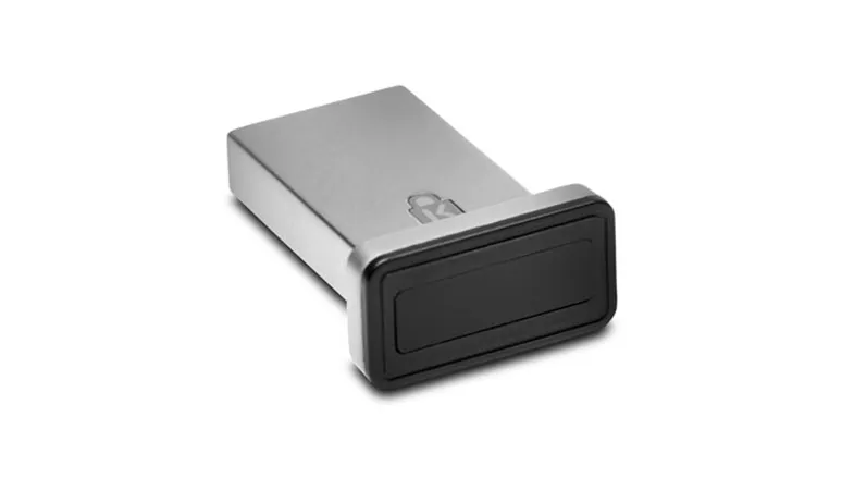 The front view of the Kensington VeriMark™ IT Fingerprint Key