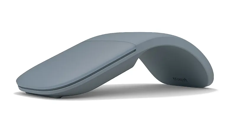 The Surface Arc Mouse in ice blue