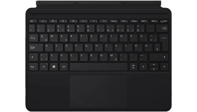 Surface Go Type Cover in Schwarz aus Mikrofaser